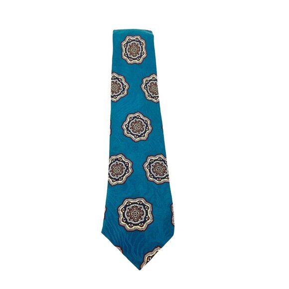 Don Loper Beverly Hills Italian Silk Men's Neck Tie Made in USA 4" wide - Picture 1 of 6